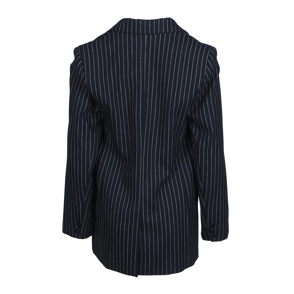 Claudie Pierlot Women's Blazer Jacket Size 40 FR / L Striped CFPVE00108 - Image 4 of 4