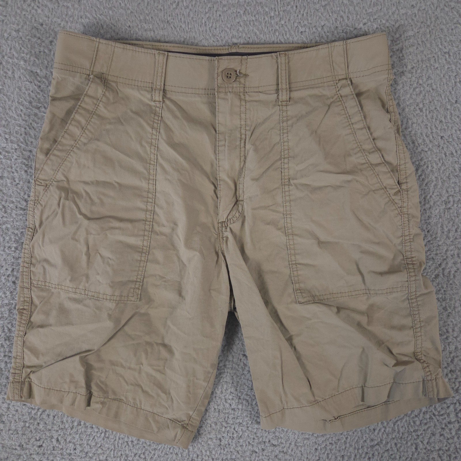 Lee Extreme Motion Shorts Mens 32 Beige 9