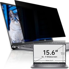 Laptop Privacy Screen Protector 15.6 Inch, Removable Privacy Aspect Ratio 1...