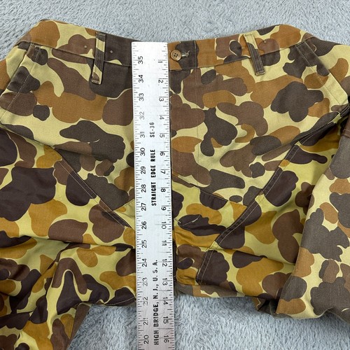Pantalone vintage Gamehide uomo 40 (vestibilità 38x32) mimetico anatra antispazzola - Foto 14 di 14