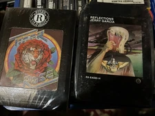 Robert Hunter  & Jerry Garcia 8 Track Tiger Rose SEALED 2 Tapes Included As Show