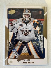 Chris Mason 2008-09 Upper Deck MVP #250 Gold Script /100 TY1