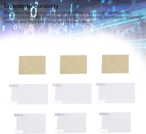 Game Console Screen Protector, 3 Pack Glass Screen Protector anti Glare Tempe... - Picture 4 of 12