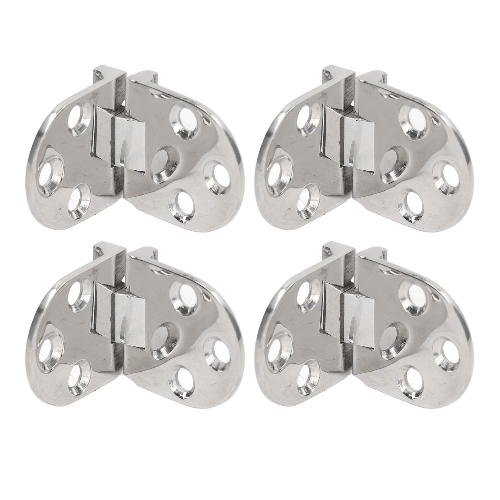 4PCS Door Hinge With Mounting Holes 316 Hinge For Marine Yacht RV♫