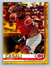 2019 Topps Update #US3 Curt Casali Yellow MLB Cincinnati Reds
