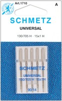 Schmetz Universal Machine Needles-Size 14/90 5/Pkg - 1710