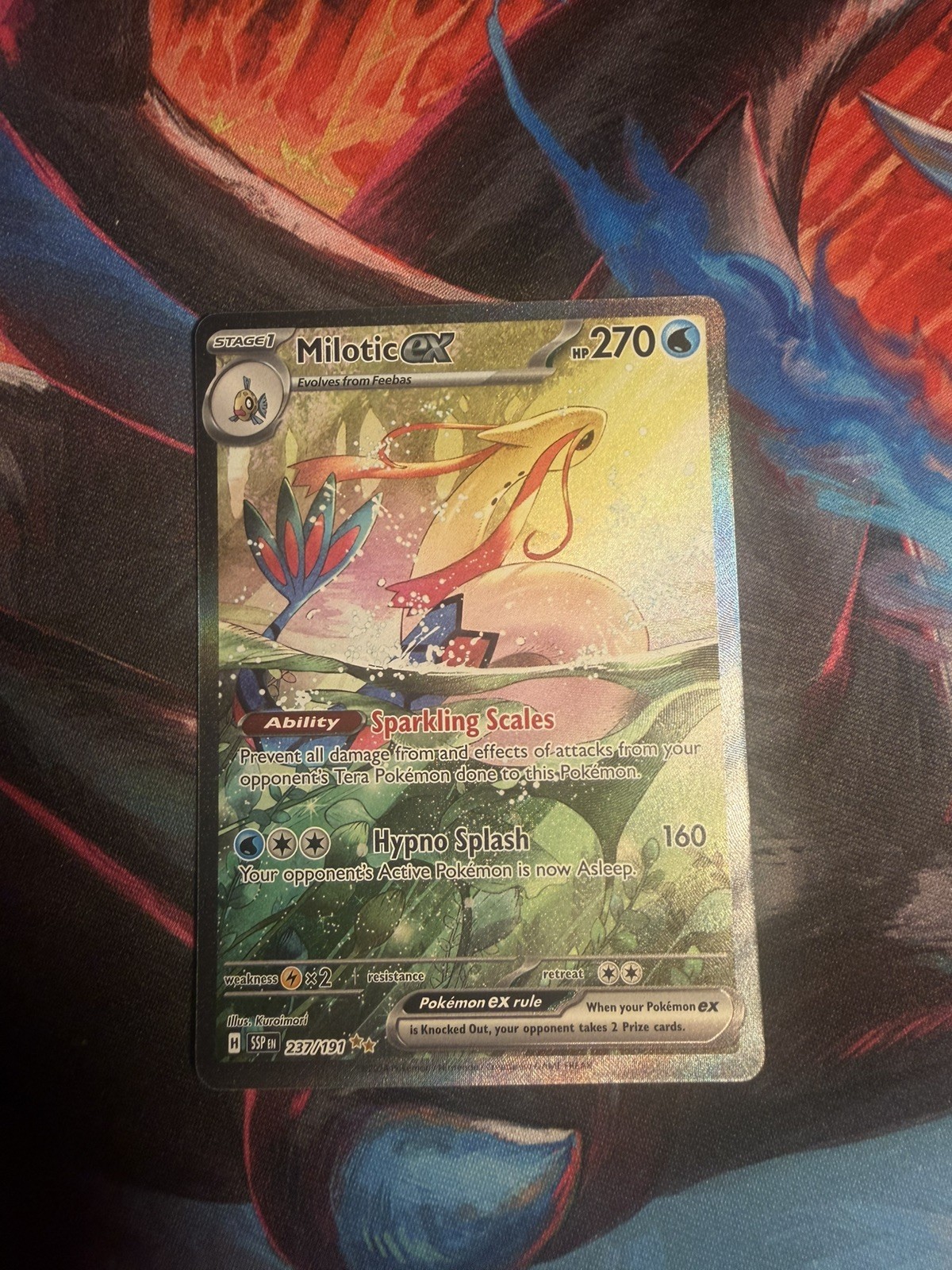 Milotic EX Sir Surging Sparks 237/191 SV08 SSP