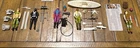 Vintage Hasbro GI Joe Cobra ARAH LOT Of 6 figures 3.75 weapons and accessories