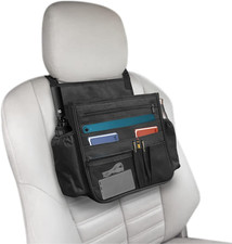 Car Backseat Organizer, Hanging Passenger Seat Storage Bag, Car Front Seat Organ