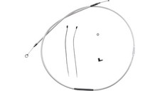 Magnum Redesigned Braided Sterling Chromite II Clutch Cable 3236-71