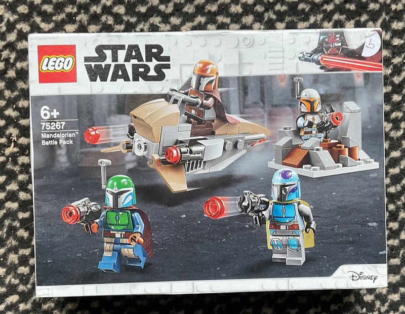 LEGO STAR WARS SHIP SET BOX 75267 MANDALORIAN BATTLE PACK