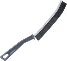 Grout Cleaner Scrub Brush Deep Tile Joints - Stiff Angled Bristles for Showers, 