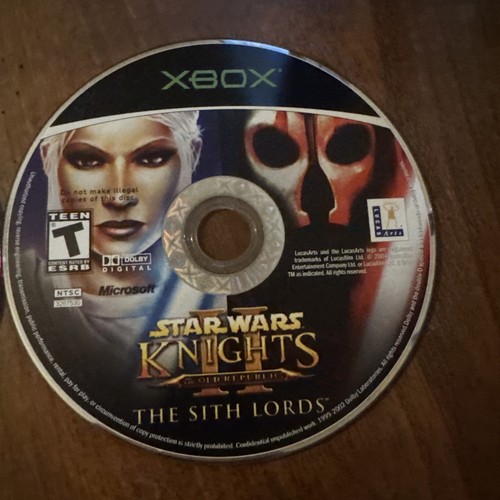Xbox Star Wars Knights Old Republic 1 And 2 Disc Only - Picture 3 of 5