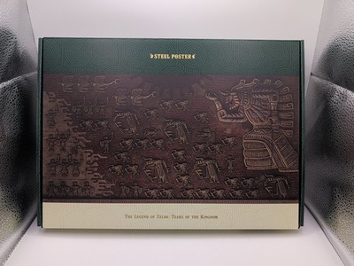 The Legend Of Zelda Tears Of Kingdom Collectors Edition ICONART Steel Poster NEW