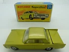 Matchbox Lesney Superfast 31 Lincoln Continental in Original Box
