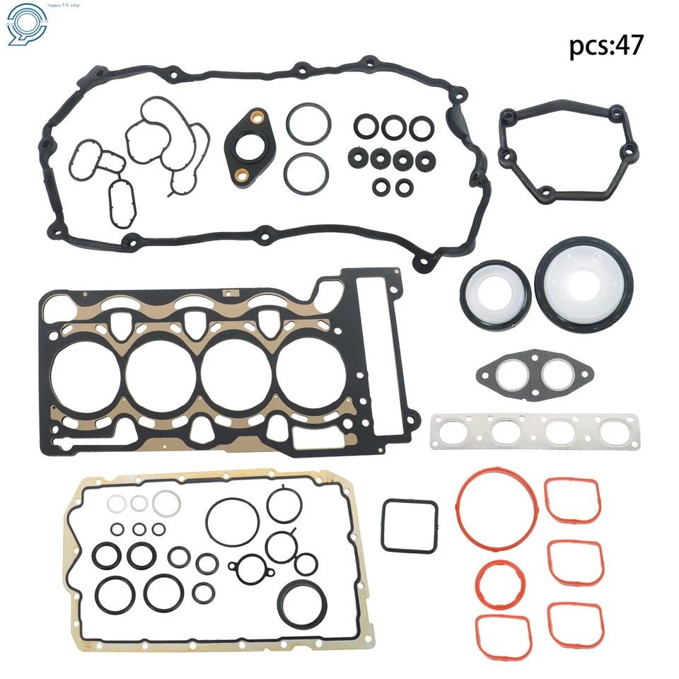 Kit de sello de junta de revisión de motor N46B20 para BMW 120i 318i 320i E60 E88 X3 Z4 2,0 L Foto 2 de 4