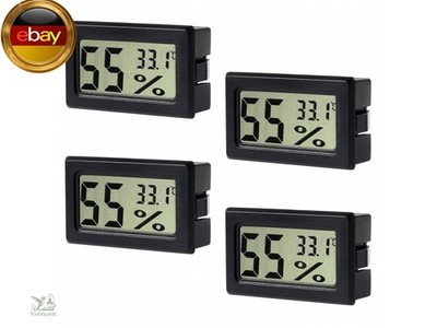 Mini-Thermometer, Hygrometer, digital, elektronisch, Temperatur- und