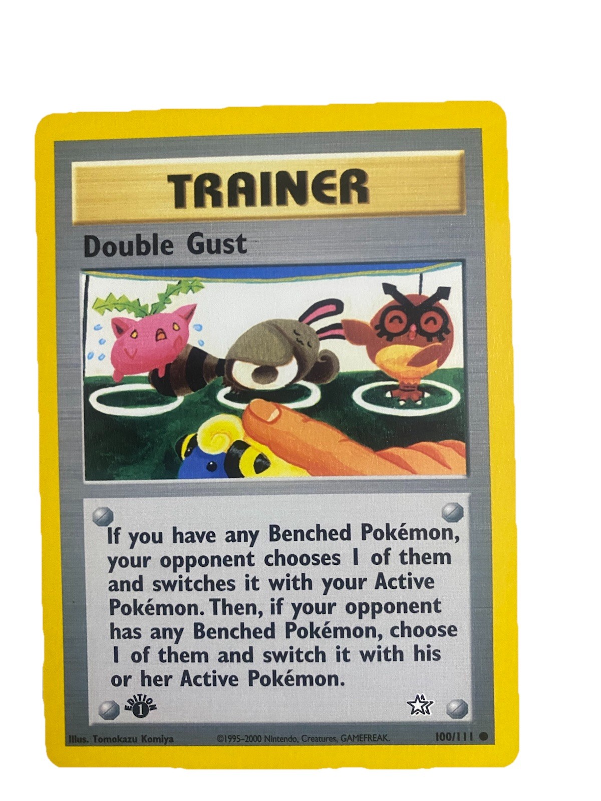 Double Gust 100/111 Unlimited Neo Genesis Pokemon TCG Near Mint