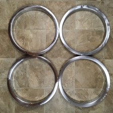 71-72 Chevelle Ss 70-81 Camaro Trim Ring Set Of 4 15 Spoke Wheels 71-72 Chevelle Ss 70-81 Camaro Trim Ring Set Of 4 15 Spoke Wheels