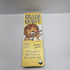 Brain Quest: Kindergarten   revised 4th edition   300 Questions  Answers