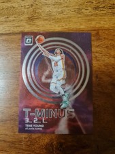 Trae Young 2022-23 Panini Donruss Optic T-Minus 3 2 1 Insert #5 Atlanta Hawks 🦅