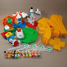 Vintage 1986 Playmates Disneyland Play Set Train Mickey Mouse Not Tested Read