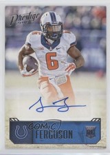 2016 Panini Prestige Rookie Signatures Josh Ferguson #JF Auto 2r5