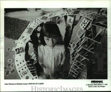 1993 Press Photo Asha Menina in Michael Lessac's House of Cards - lrp13935