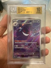 2025 POKEMON SIMPLIFIED CHINESE CBB3 C-GEM PACK VOL 3 #07 GENGAR BGS 10