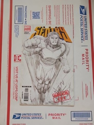 Sentry Rough Cut 1 Fine Range John Romita Jr. Pencil Work Paul Jenkins Script