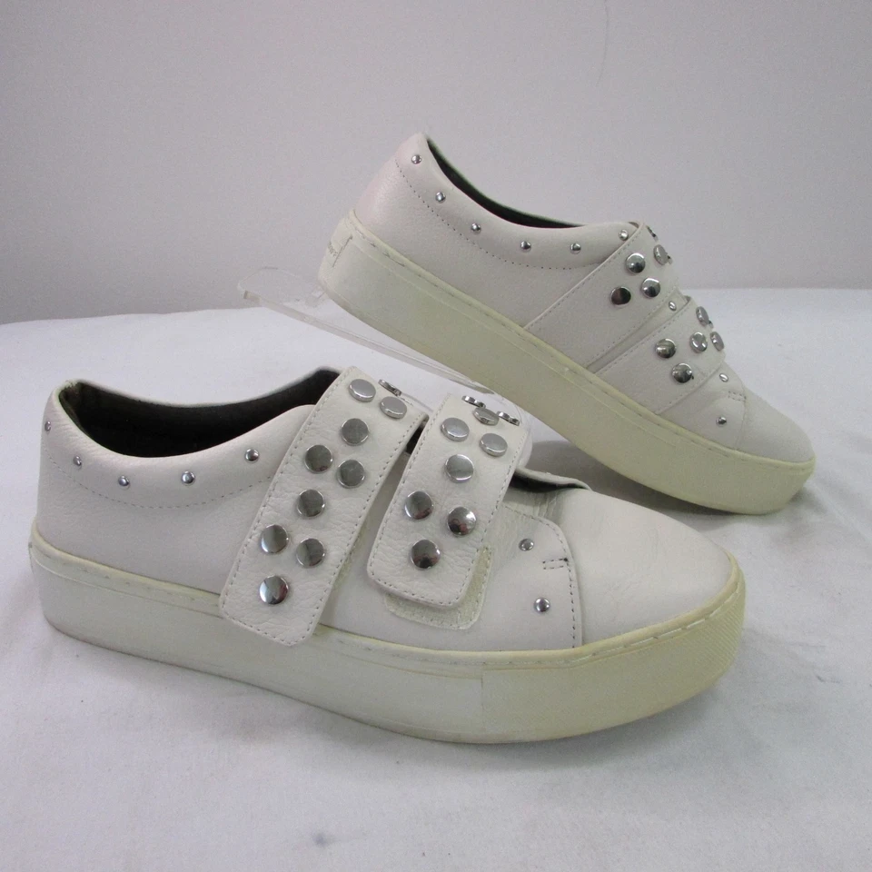 Zapatos de gimnasio Rebecca Minkoff de cuero con tachuelas talla 7 Foto 3 de 4