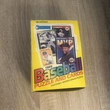 1989 Donruss Baseball Wax Box 36 Packs Ken Griffey Jr Rookie ?