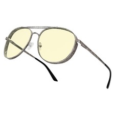 Gaming Glasses Blue Light Blocking Amber Lens Fallout GUNNAR FAL-05001 Steel