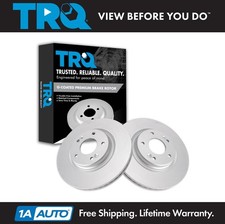 TRQ Front Brake Rotor Set Fits 2015-2020 Hyundai 2016-2024 Kia