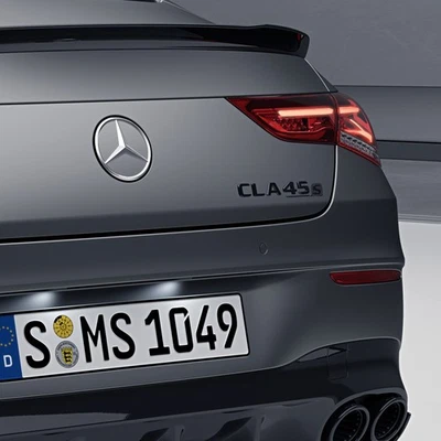 AMG CLA 45 S Typenkennzeichen Logo Emblem schwarz CLA 118 Original Mercedes Benz - Bild 1 von 3