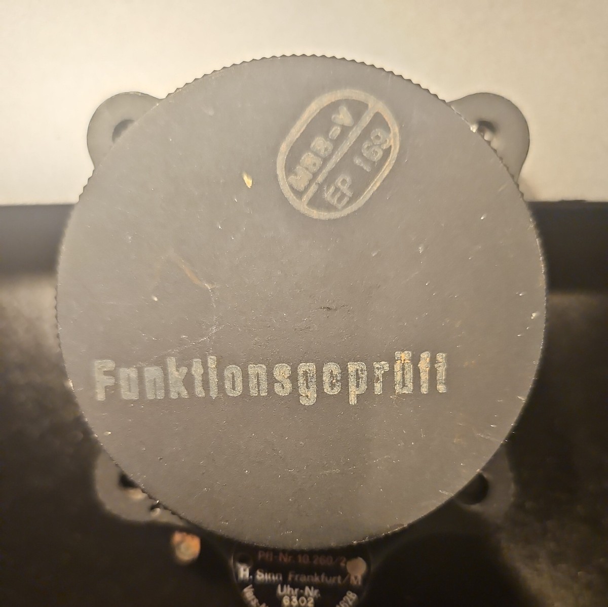 Sinn NaBo 17 3H Cockpit Clock Panavia Tornado Luftwaffe Valjoux