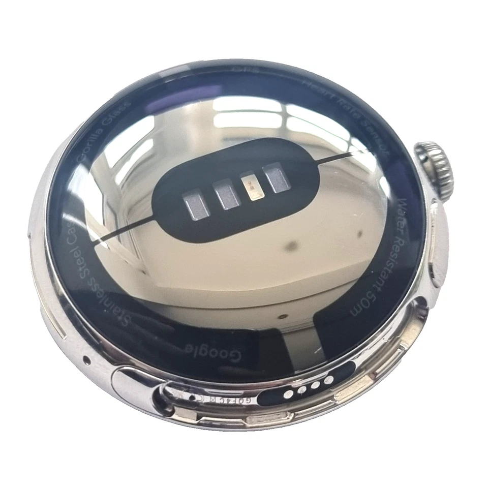 PROTOTYPE ✔ (No Strap) Google Pixel Watch 1 41mm Silver Stainless Steel • GQF4C - Image 3 of 4