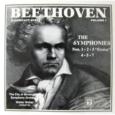 CD-BOX Beethoven The Complete Symphonies Volume I FATBOX musical heritage so