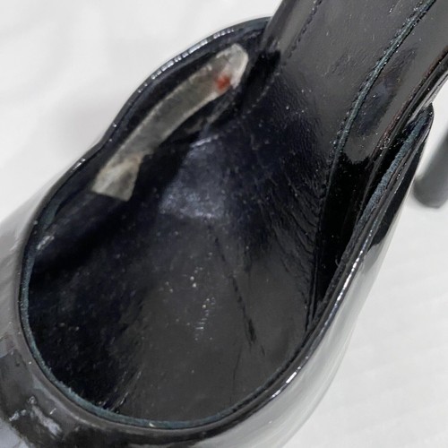 Alexander McQueen Black Patent Leather Platform Heels EU Size 37 - Picture 9 of 16