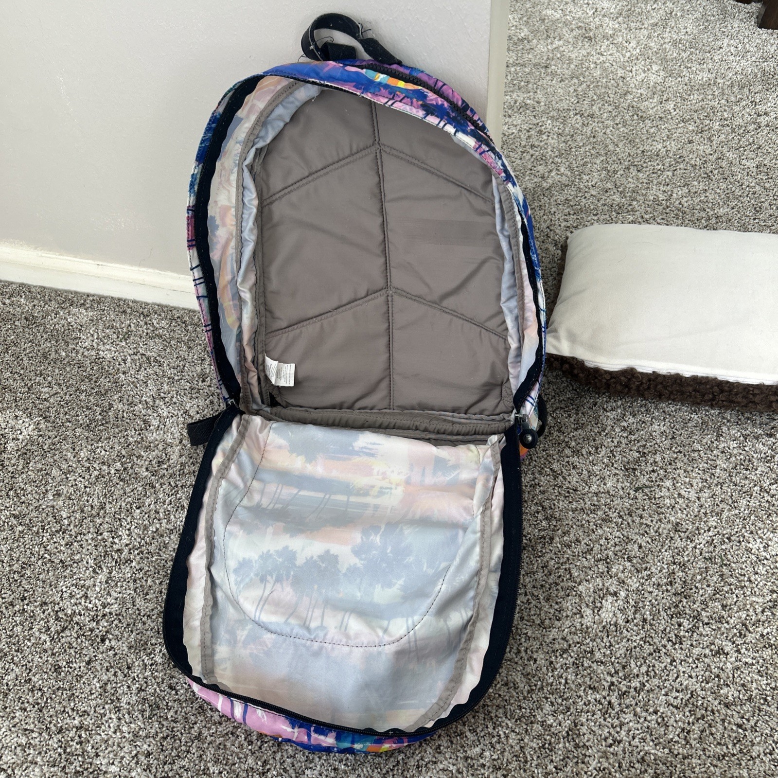 KIPLING HARPER PRINTED PRISM Expendable Backpack … - image 5