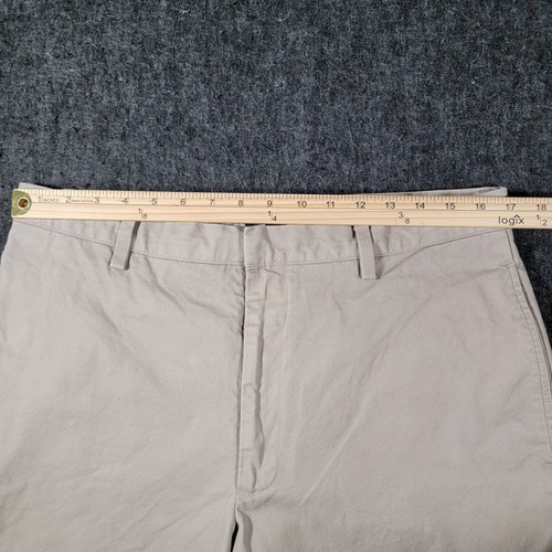 Banana Republic pantaloni Gavin taglio dritto pantaloni eleganti chino uomo 34x32 classico 660 - Foto 13 di 23
