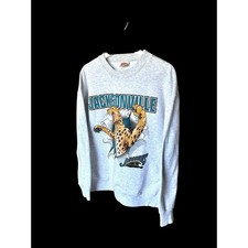 Vintage 90s Nutmeg Jacksonville Jaguars 1993 NFL Sweatshirt Sz Large
