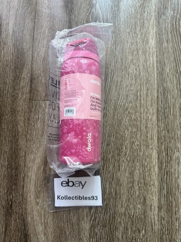 Owala 32 oz FreeSip Water Bottle Love Letter Special Edition PINK VALENTINES NEW
