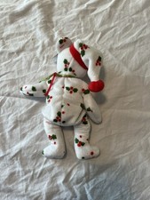 TY Beanie Baby - 1998 HOLIDAY TEDDY 8.5 inch - Stuffed Animal Toy