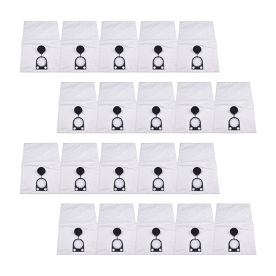 Premium Filter Bags for Bosch GAS 35 L SFC+ GAS 35 M AFC Robot Vacuum (20 Pack)