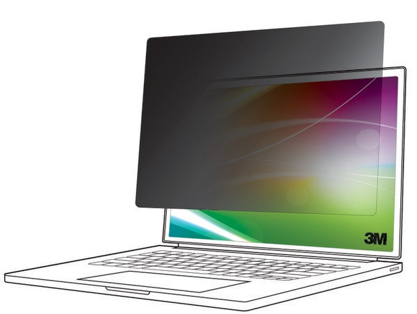 3M Bright Screen Privacy Filter for 13.3in Full Screen Laptop, 16:9, BP133W9E