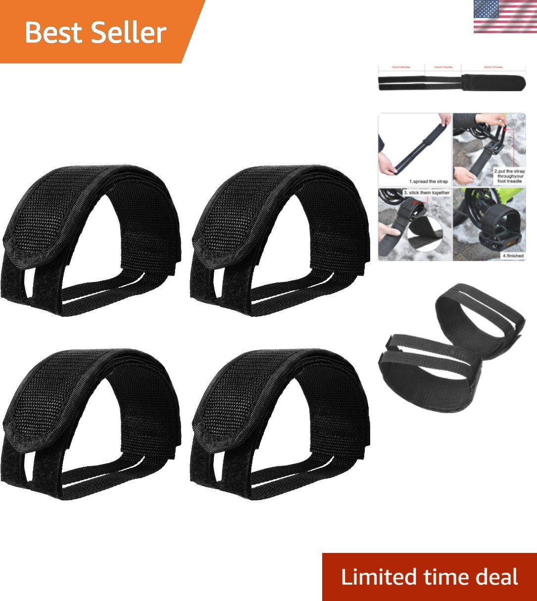 Feet Strap Pedal Straps For Fixed Gear Bike