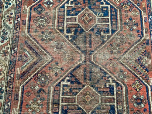 4x5 ft Vintage Afghan Handgeknüpft Teppich Oriental Tribal Vorleger Wohnzimmer Wollteppich - Bild 4 von 9