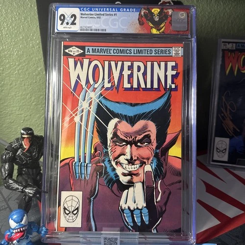 Wolverine #1 CGC 9.2 Graded (September 1982) 🔑 MAJOR  KEY ISSUE 🔥 CUSTOM LABEL