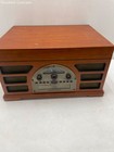 Crosley Audio System CR42C Wood Finish Turntable Radio CD Cassette Not Tested — photo 1